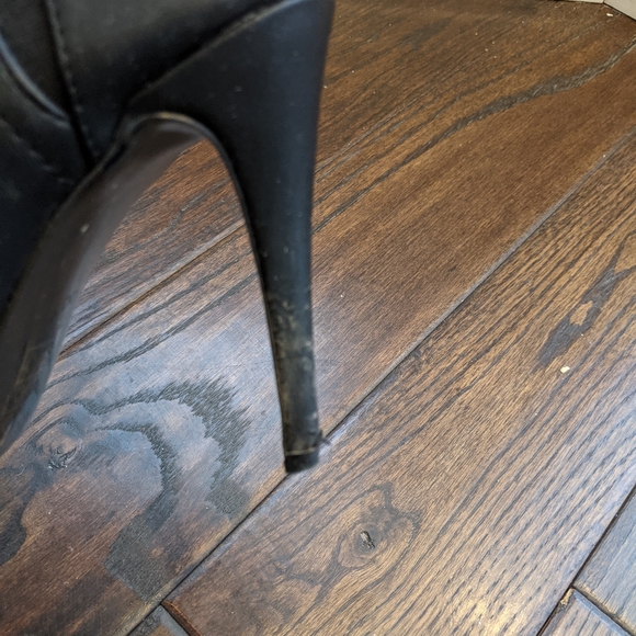 Aldo Jendayi Black Ankle Boots - 9 - Picture 6 of 6